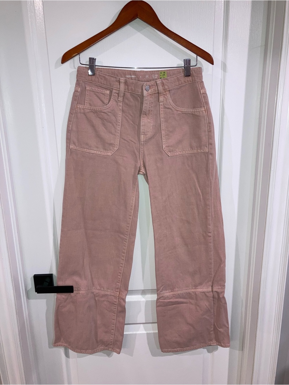 Old Navy Dusty Pink Wide Leg Jeans - size (youth)16